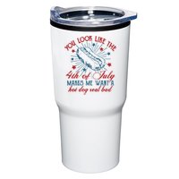 You Look Like The 4th Of July Makes Me Want A Hot Dog Real Bad Tumbler
