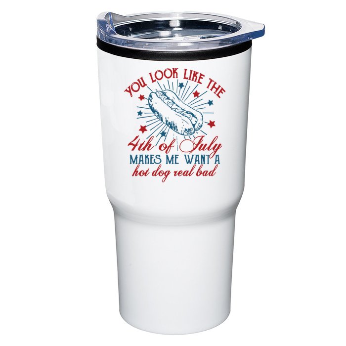 You Look Like The 4th Of July Makes Me Want A Hot Dog Real Bad Tumbler
