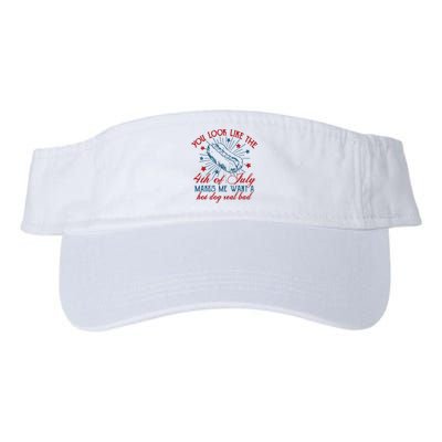 You Look Like The 4th Of July Makes Me Want A Hot Dog Real Bad Visor