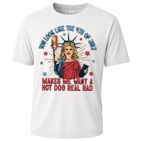 You Look Like The 4th Of July Makes Me Want Hot Dog Real Bad Performance Shirt