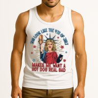 You Look Like The 4th Of July Makes Me Want Hot Dog Real Bad Tank Top