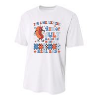 You Look Like 4th Of July Makes Me Want A Hot Dog Real Bad Performance Sprint T-Shirt