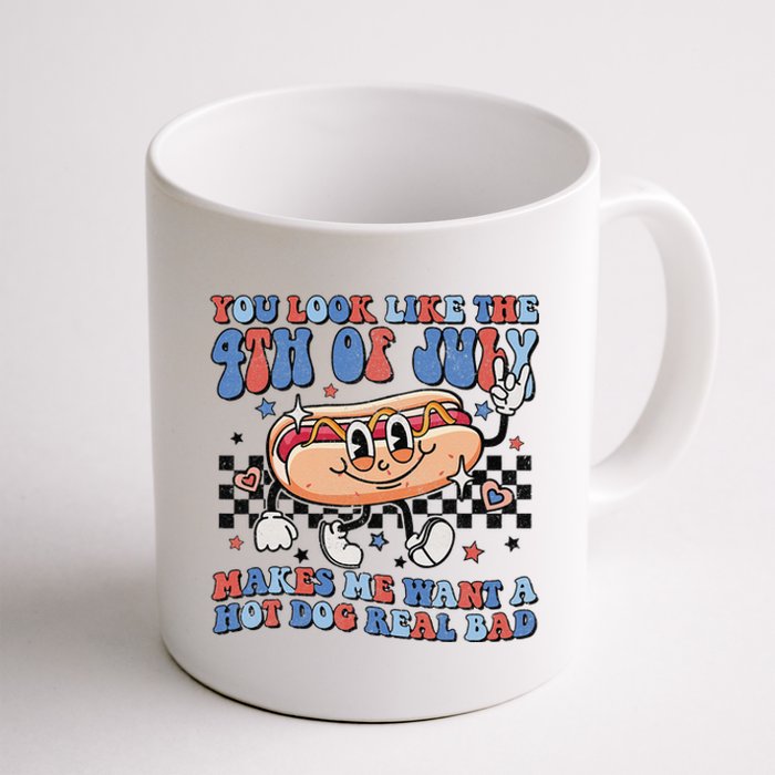 You Look Like The 4th Of July Makes Me Want A Hot Dog Coffee Mug