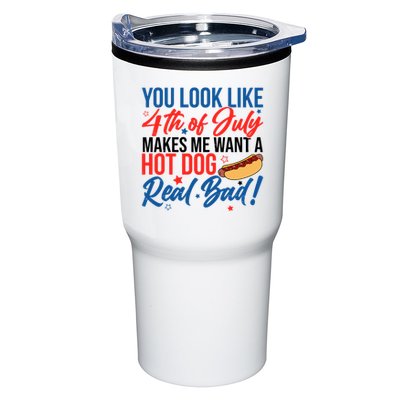 You Look Like 4th Of July Makes Me Want A Hot Dog Real Bad Tumbler