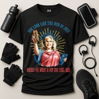 You Look Like The 4th Of July Hot Dog Wiener Cooling Performance Crew T-Shirt