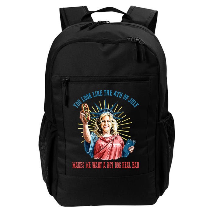 You Look Like The 4th Of July Hot Dog Wiener Backpack