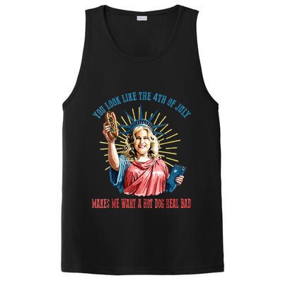 You Look Like The 4th Of July Hot Dog Wiener PosiCharge Competitor Tank
