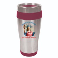 You Look Like The 4th Of July Hot Dog Wiener 16oz Travel Tumbler