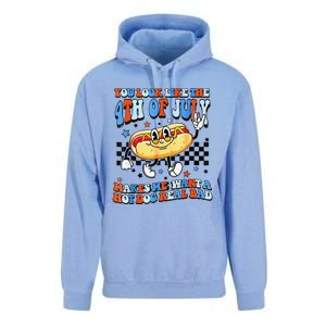 You Look Like 4th Of July Makes Me Want A Hot Dog Real Bad  Unisex Surf Hoodie