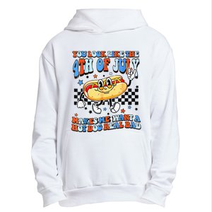 You Look Like 4th Of July Makes Me Want A Hot Dog Real Bad  Urban Pullover Hoodie