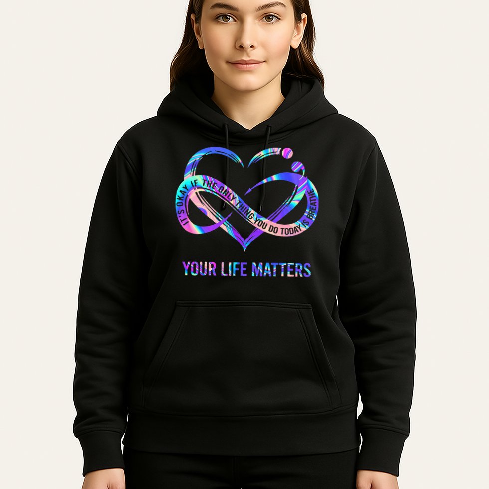 Your Life Matters Suicide Prevention Awareness Hoodie