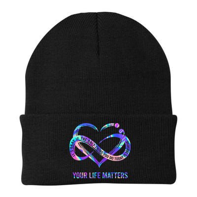 Your Life Matters Suicide Prevention Awareness Beanie