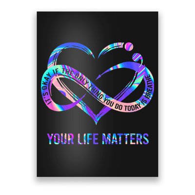 Your Life Matters Suicide Prevention Awareness Poster