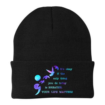 Your Life Matters Suicide Prevention Awareness Beanie