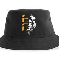 Yhwh Lion Of Judah Yahweh In Hebrew Sustainable Bucket Hat