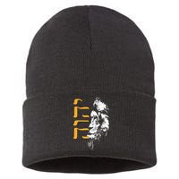 Yhwh Lion Of Judah Yahweh In Hebrew Sustainable Knit Beanie