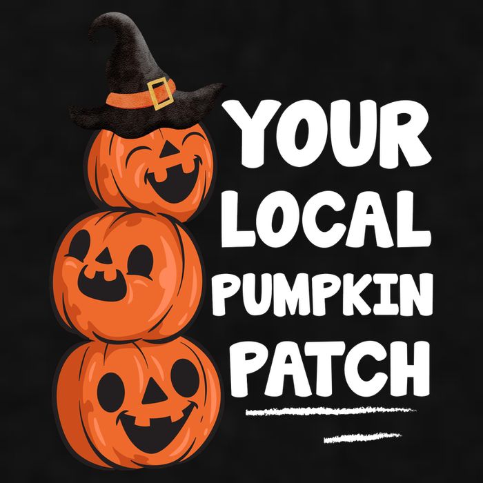 Your Local Pumpkin Patch Halloween Ladies PosiCharge Tri-Blend Wicking Tank
