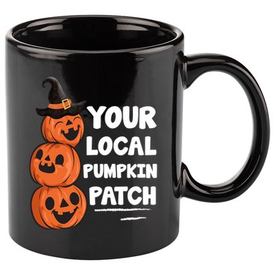 Your Local Pumpkin Patch Halloween 11oz C Handle Ceramic Mug