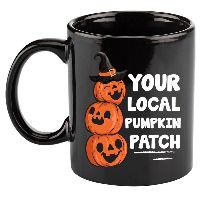 Your Local Pumpkin Patch Halloween 11oz C Handle Ceramic Mug