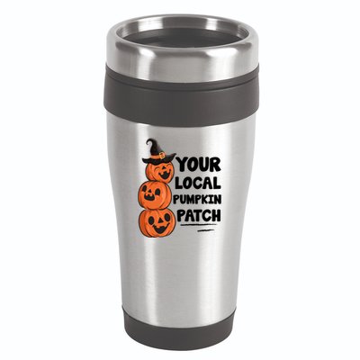 Your Local Pumpkin Patch Halloween 16oz Travel Tumbler