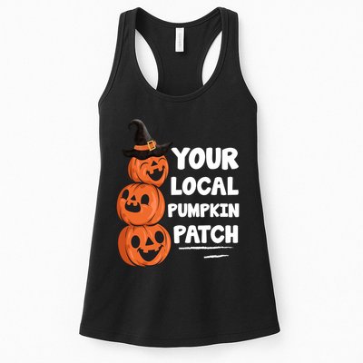 Your Local Pumpkin Patch Halloween Womens Tank Top