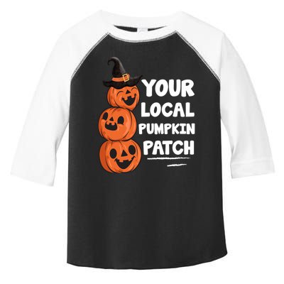 Your Local Pumpkin Patch Halloween Toddler Fine Jersey T-Shirt