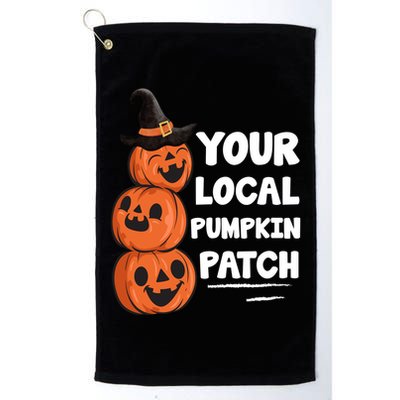 Your Local Pumpkin Patch Halloween Golf Towel