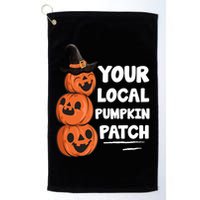 Your Local Pumpkin Patch Halloween Golf Towel