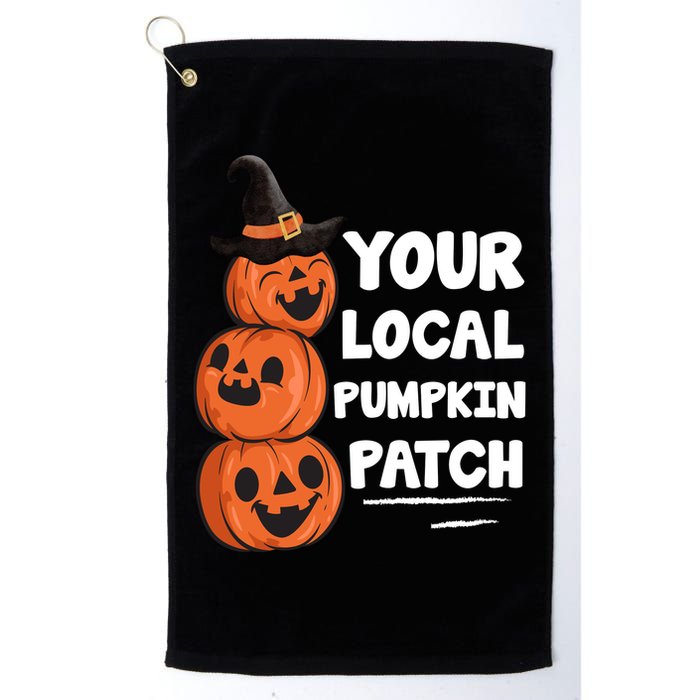 Your Local Pumpkin Patch Halloween Golf Towel