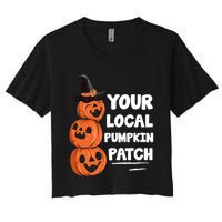 Your Local Pumpkin Patch Halloween Crop Top