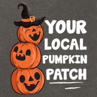 Your Local Pumpkin Patch Halloween Cotton Canvas Backpack