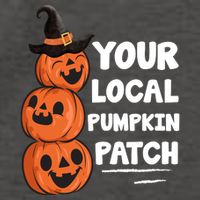 Your Local Pumpkin Patch Halloween Vector Backpack
