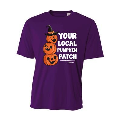 Your Local Pumpkin Patch Halloween Youth Performance Sprint T-Shirt