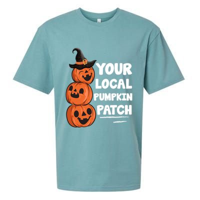 Your Local Pumpkin Patch Halloween Sueded Cloud Jersey T-Shirt