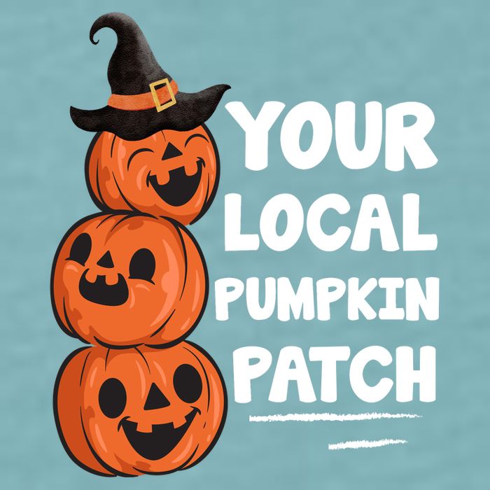 Your Local Pumpkin Patch Halloween Sueded Cloud Jersey T-Shirt