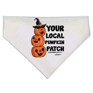 Your Local Pumpkin Patch Halloween USA-Made Doggie Bandana