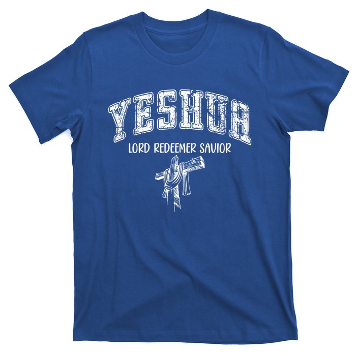 Yeshua Lord Redeemer Savior Christian Faith Savior Gift T-Shirt