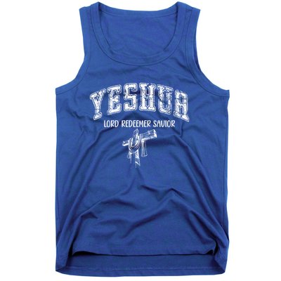 Yeshua Lord Redeemer Savior Christian Faith Savior Gift Tank Top