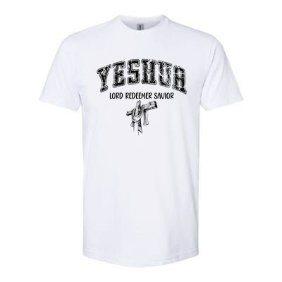 Yeshua Lord Redeemer Savior Christian Faith Savior Gift Softstyle® CVC T-Shirt