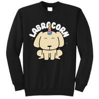 Yellow Labrador Retriever Unicorn Gift Sweatshirt