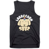 Yellow Labrador Retriever Unicorn Gift Tank Top