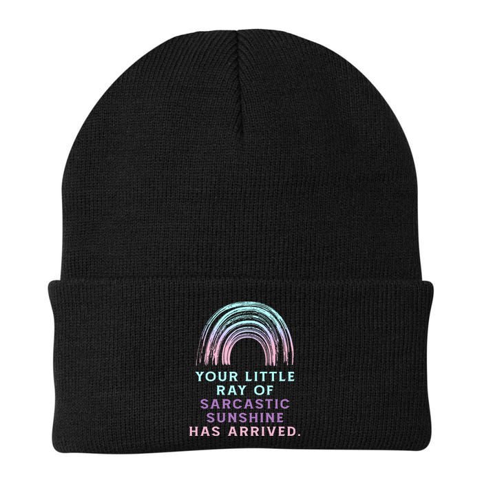 Your Little Ray Of Sarcastic Sunshine Has Arrived Beanie