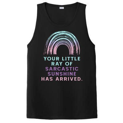 Your Little Ray Of Sarcastic Sunshine Has Arrived PosiCharge Competitor Tank