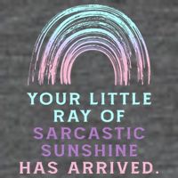 Your Little Ray Of Sarcastic Sunshine Has Arrived Tall T-Shirt