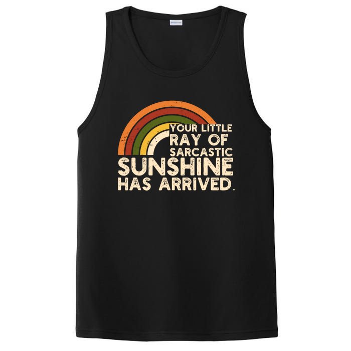 Your Little Ray Of Sarcastic Sunshine Has Arrived PosiCharge Competitor Tank