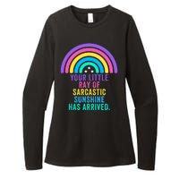 Your Little Ray Of Sarcastic Sunshine Has Arrived Spread Rays Of Laughter Womens CVC Long Sleeve Shirt