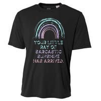 Your Little Ray Of Sarcastic Sunshine Has Arrived Cooling Performance Crew T-Shirt