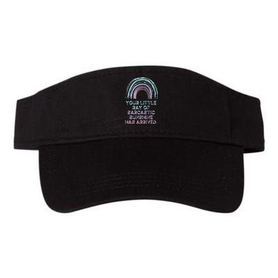 Your Little Ray Of Sarcastic Sunshine Has Arrived Valucap Bio-Washed Visor