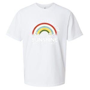 Your Little Ray Of Sarcastic Sunshine Has Arrived Sueded Cloud Jersey T-Shirt