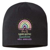 Your Little Ray Of Sarcastic Sunshine Has Arrived Sarcastic Sustainable Beanie